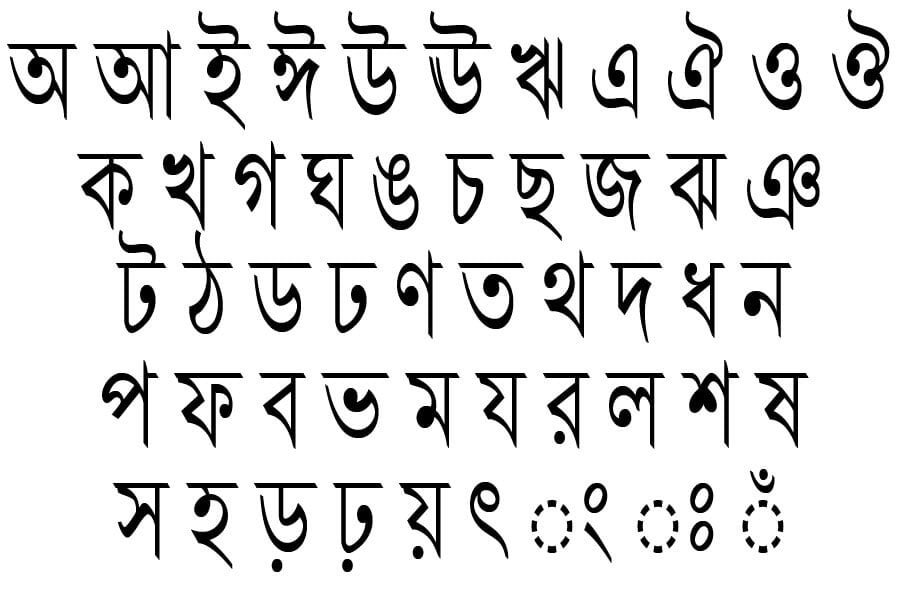 shonar bangla font free download
